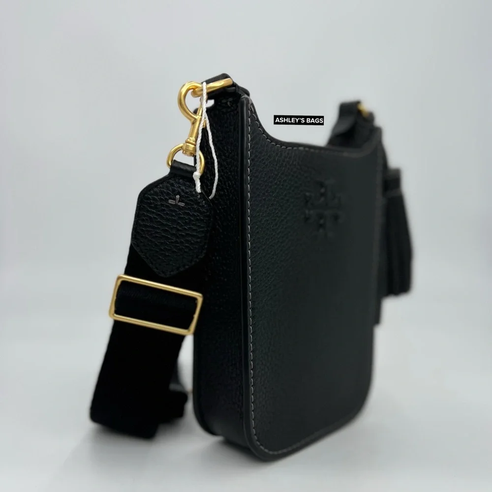 Tory Burch Thea Cellphone Crossbody In Black - Picture 4 of 10